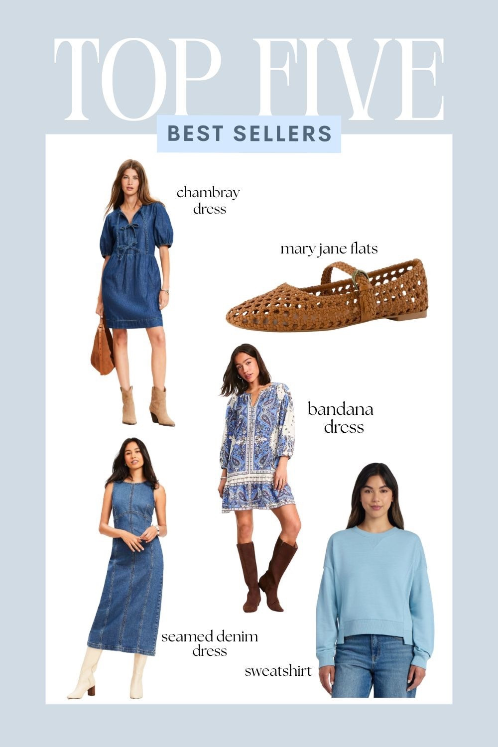 Top 5 best sellers August 9, 2025

#LTKOver40 #LTKStyleTip #LTKSeasonal