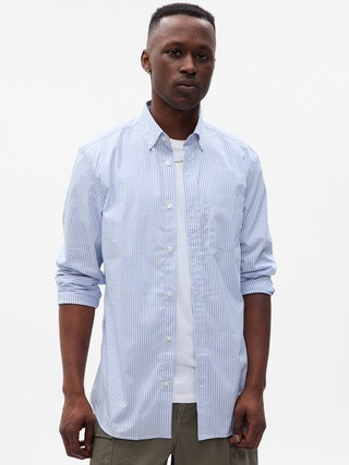 All-Day Poplin Shirt in Standard Fit | Gap (CA)