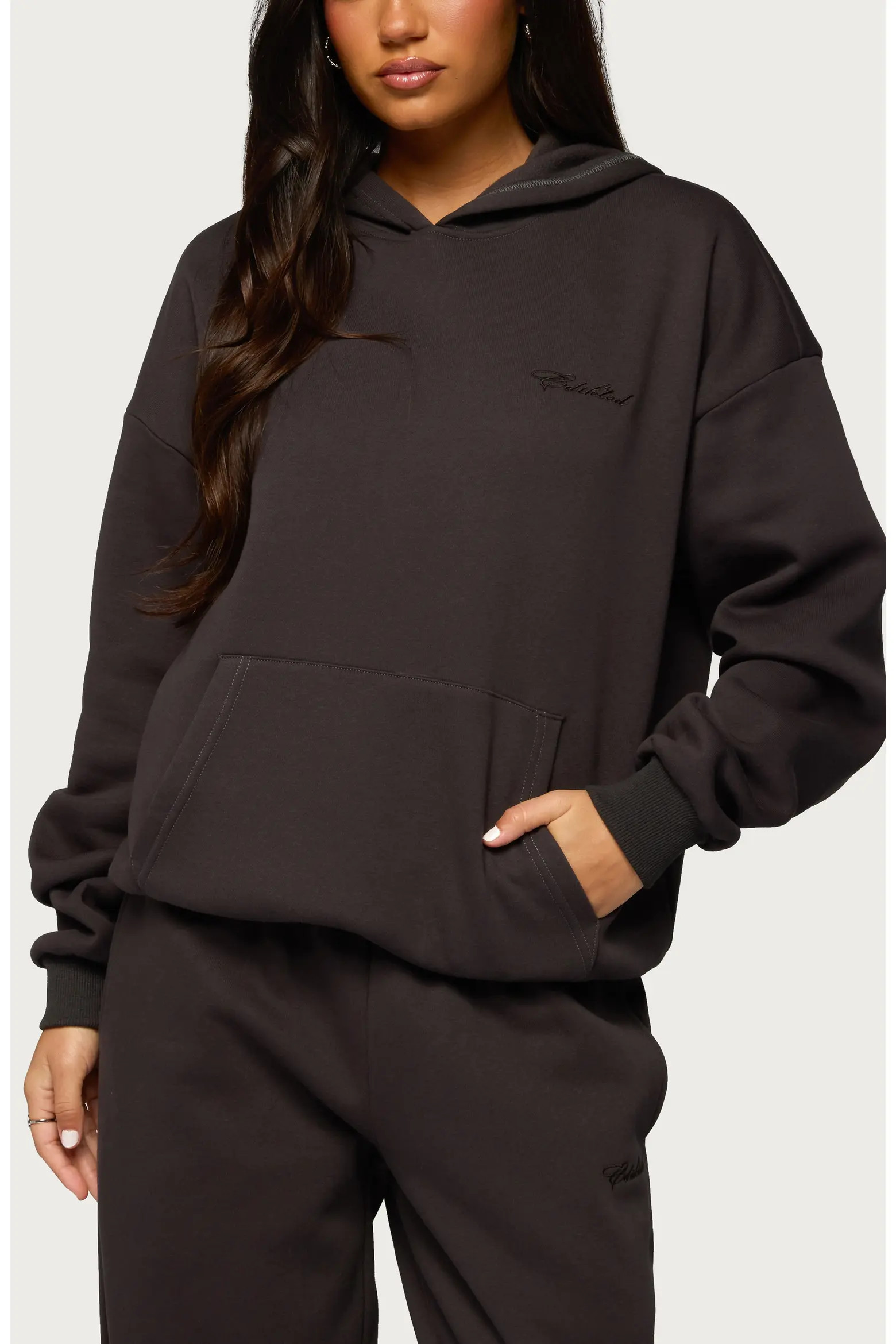 EDIKTED Basic Girl Oversize Hoodie (Women) | Nordstrom | Nordstrom