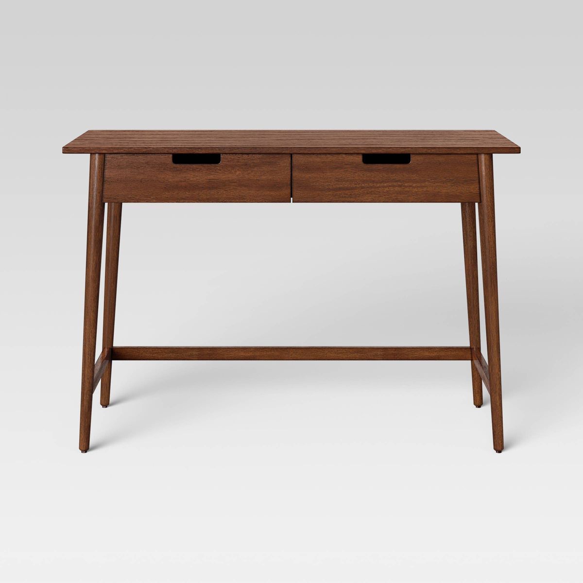 Ellwood Wood Writing Desk with Drawers Brown - Threshold™ | Target