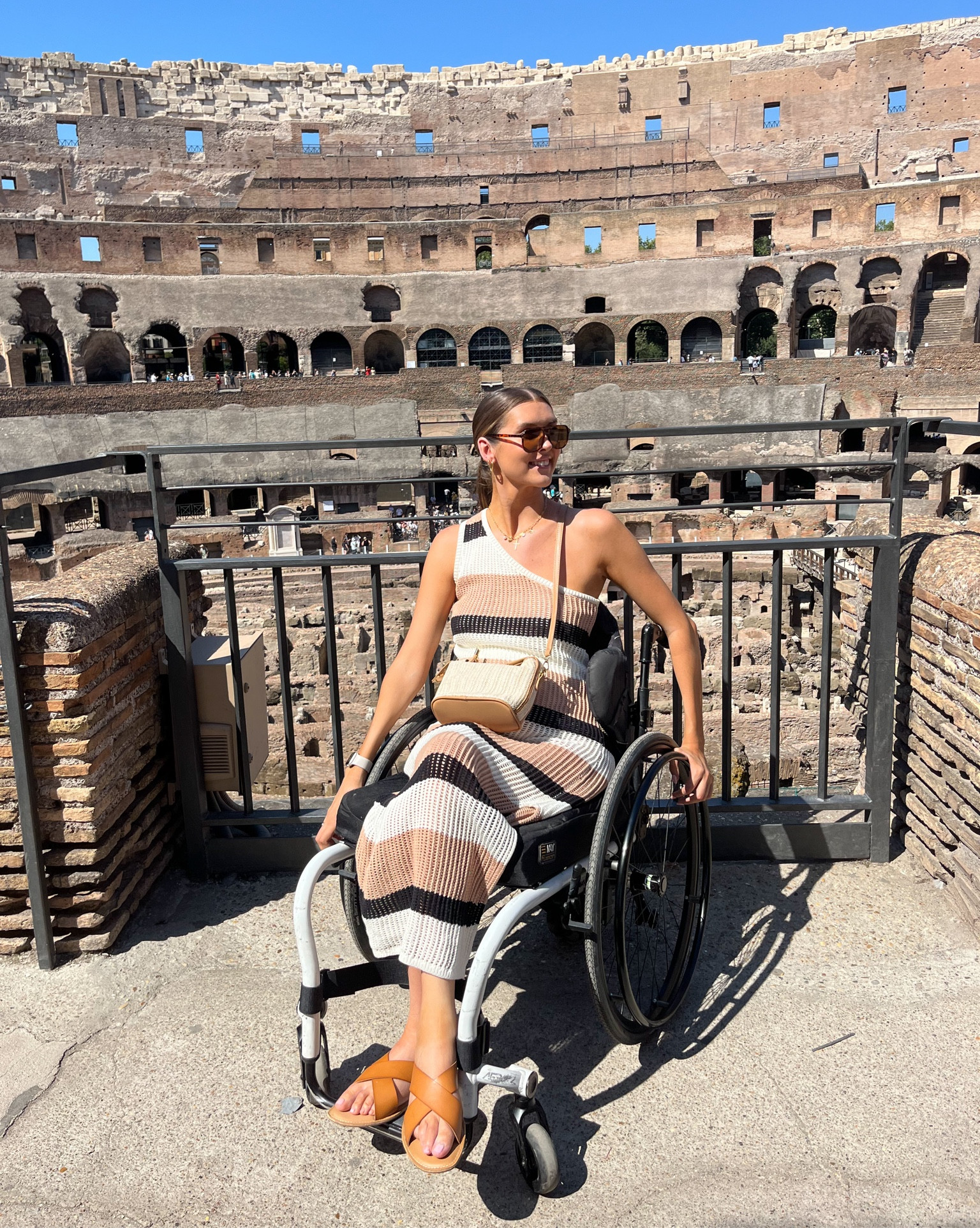 Perfect dress for sightseeing in Italy🤍 

Use code EMMA15 to get 15% off!

#ootd #wheelchairfashion #summerfashion #vacaystyle #italiansummer

#LTKFindsUnder100 #LTKTravel