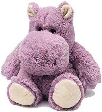 Warmies Hippo Cozy Plush Heatable Lavender Scented Stuffed Animal | Amazon (US)