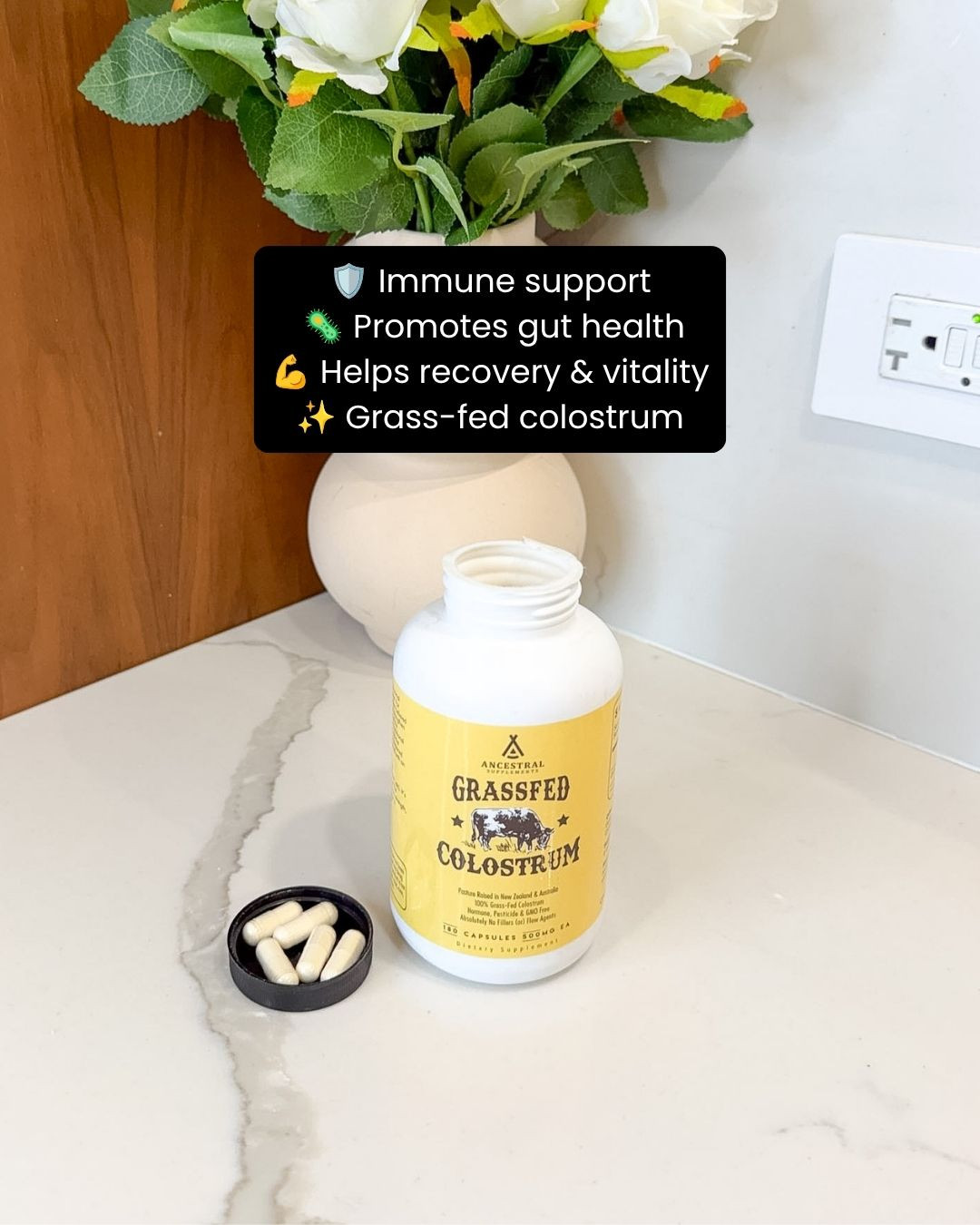 Support your wellness routine with a premium daily supplement 🌿✨ with this grass-fed beef colostrum supplement! Made from high-quality colostrum, it’s an easy addition to your everyday routine when you’re looking to prioritize gut health, immunity, and overall wellness 💖🥛. Convenient and simple to incorporate into your lifestyle, it’s a great option for those focused on consistent self-care 👀✨. Trust me, this is one wellness essential worth adding to your daily routine 💕

#colostrum #grassfed #wellnessessentials #healthylifestyle #guthealth #immunesupport #supplements #dailywellness #healthyhabits #nutrition #selfcare #wellnessjourney #healthgoals #wellbeing #healthyliving #naturalwellness #lifestyleupgrade #ltkhealth #ltkfinds #musthave #wellnessinspo #dailyessentials #supplementroutine #healthychoices 

 