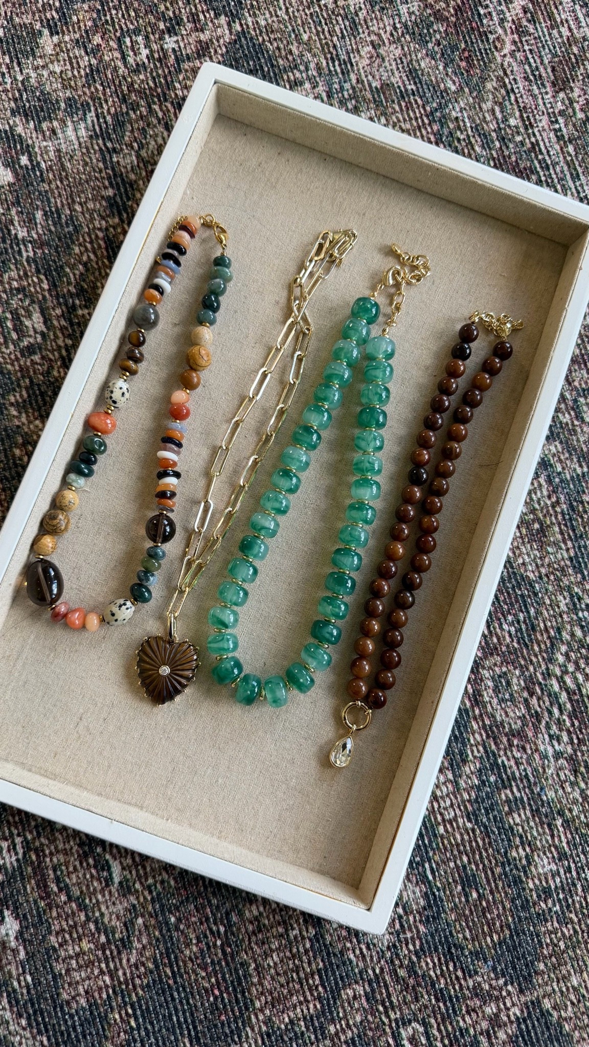 A statement necklace with instantly elevate any outfit!