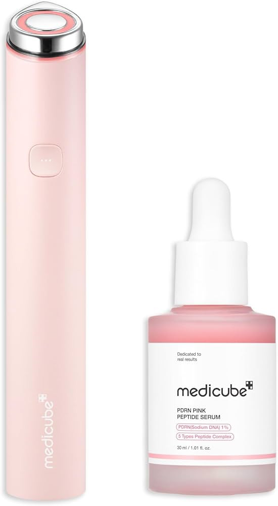 medicube Calm and Clear Skin Duo: medicube Mini Booster Pro Pink and Salmon DNA PDRN Pink Peptide... | Amazon (US)