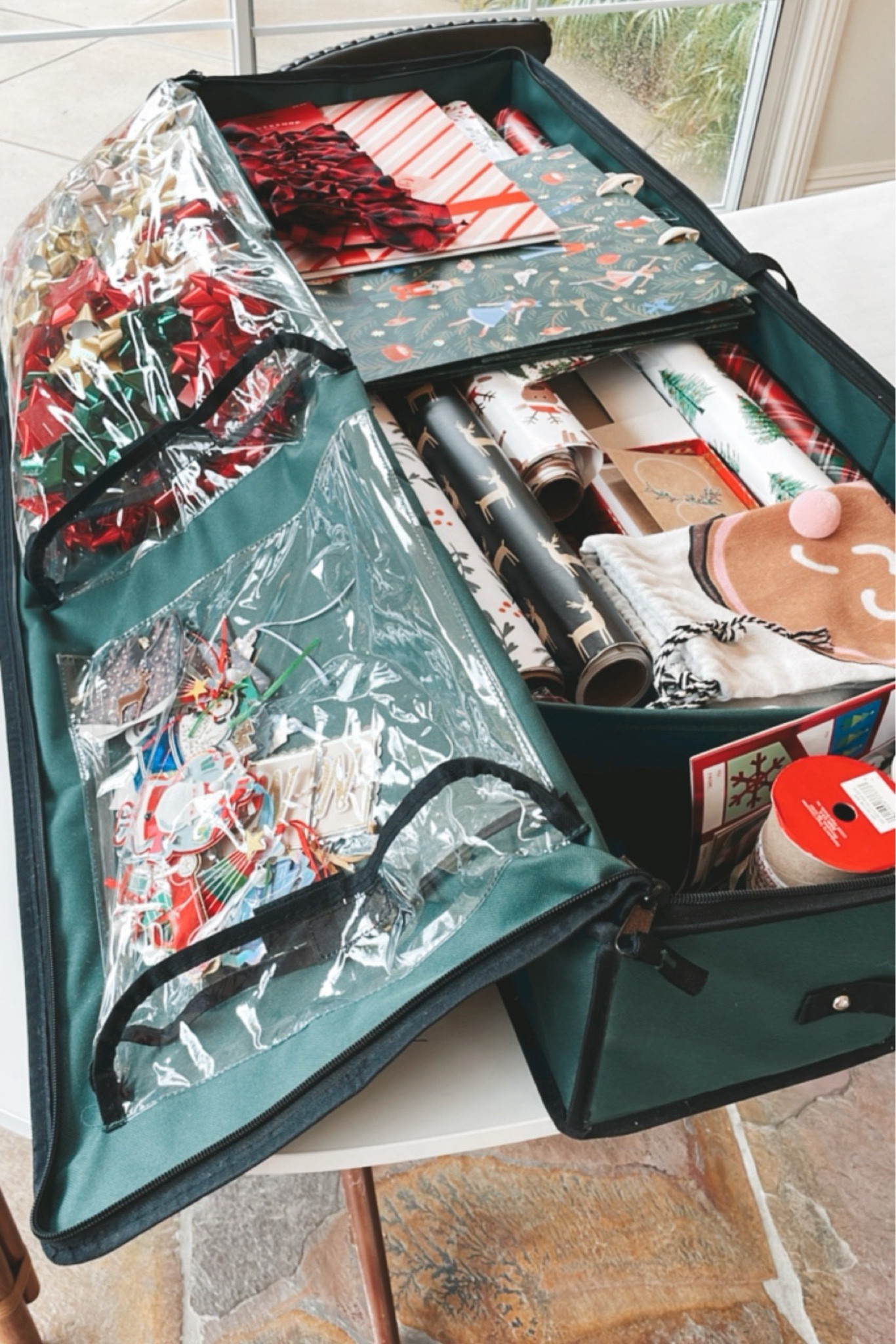 Wrapping paper storage for your holiday gifting 🎁

#LTKHome #LTKHoliday #LTKGiftGuide