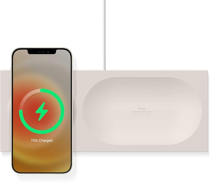 elago Charging Tray Compatible with MagSafe Charger, Compatible with iPhone 16/15/14/13/12, AirPo... | Amazon (US)