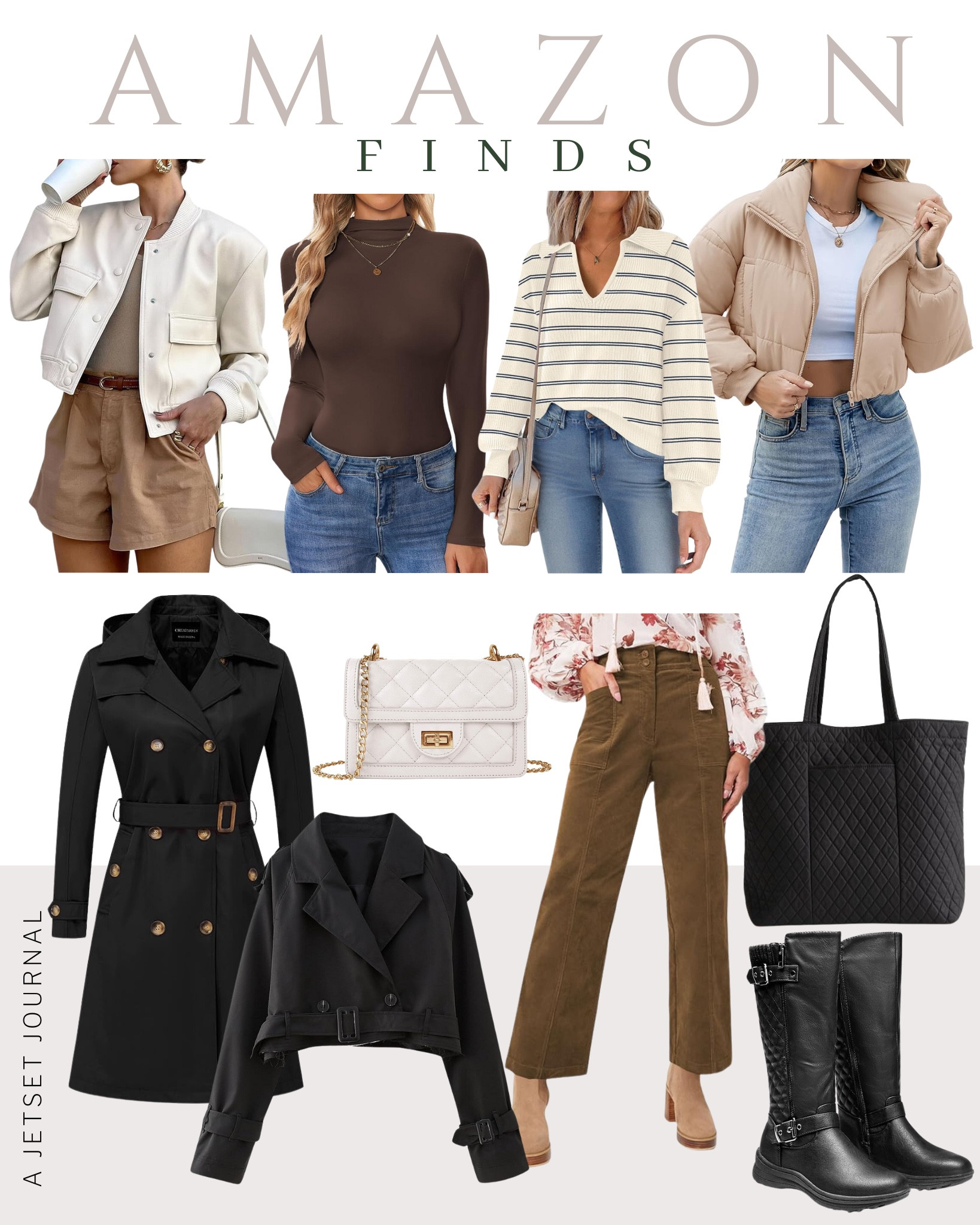 Check out these luxe neutral pieces from Amazon that you'll love!

on the go look, chic style, Amazon finds, timeless fashion, neutral wardrobe, seasonal essentials, stylish pieces, wardrobe staples, cozy chic, elevated fashion, luxury fashion

#LTKSeasonal #LTKU #LTKStyleTip