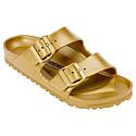 Birkenstock Arizona EVA Gold-Color Sandal - Metallic - 5/5.5 | HSN