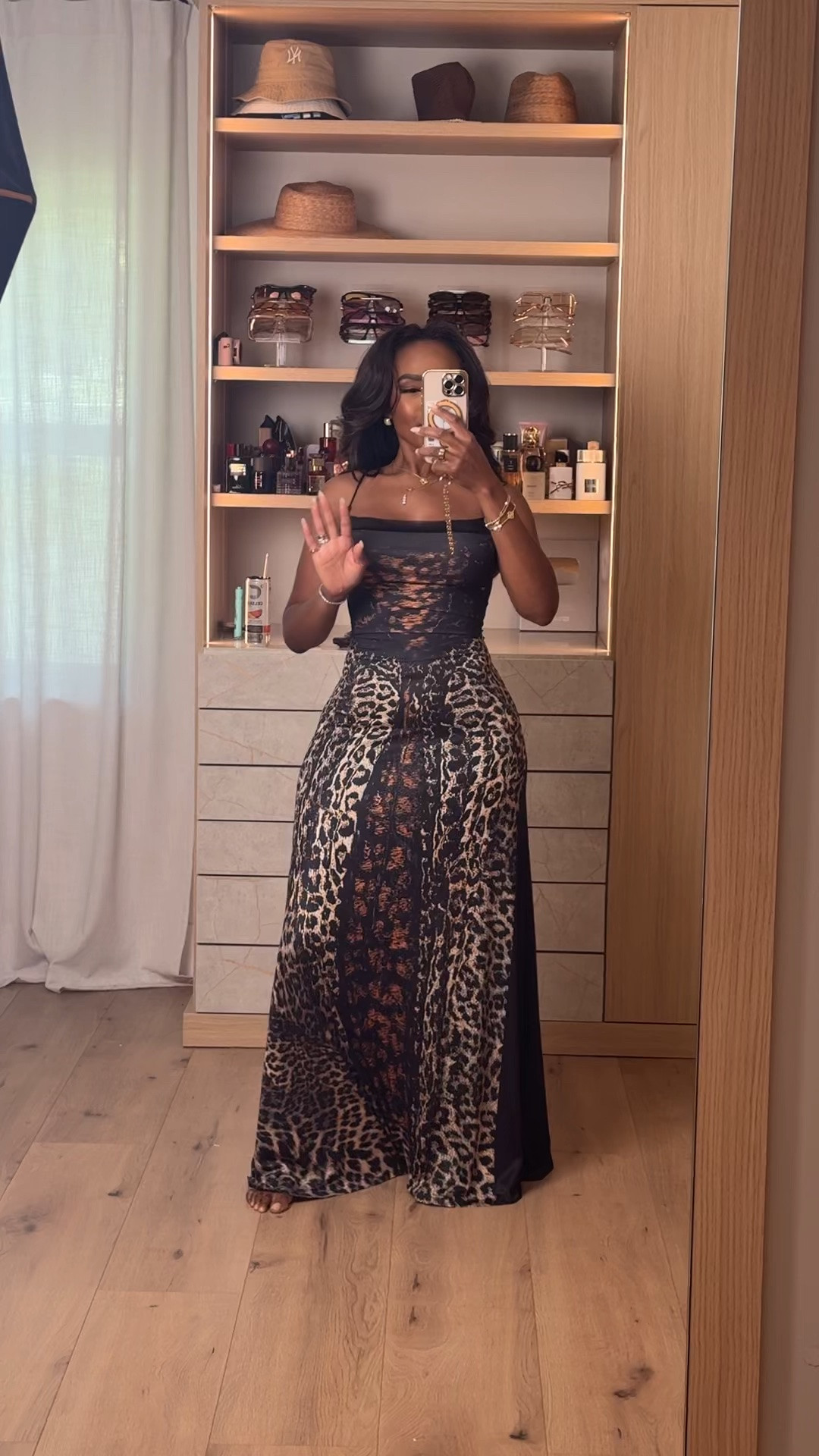 Hi Babes! 🖤🐆

This dress is the definition of a statement piece! The lace bodice paired with the bold leopard print creates the perfect mix of feminine and fierce. Whether you're headed on vacation or out for the evening, this look is guaranteed to turn heads.

✨ Fit Details:
• Wearing a Size Small
• True to size
• Adjustable straps
• Stretchy lace bodice
• Flowy maxi silhouette

🤍 Where to Wear:
• Vacation dinner
• Date night
• Resort
• Birthday celebration
• Girls' night out
• Summer event

✨ Style Tip:
I kept the accessories minimal to let the dress shine, but gold jewelry, a sleek clutch, and strappy heels would elevate this look even more.

Everything is linked below!

xx, Kira | IG: KirasFashionFinds

Measurements:
5'4" | Size Small | 140 lbs