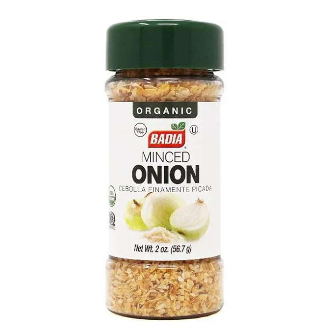 Badia Organic Minced Onion, 2 oz – Dehydrated Onion for Cooking, Seasoning & Marinades – Rich... | Amazon (US)