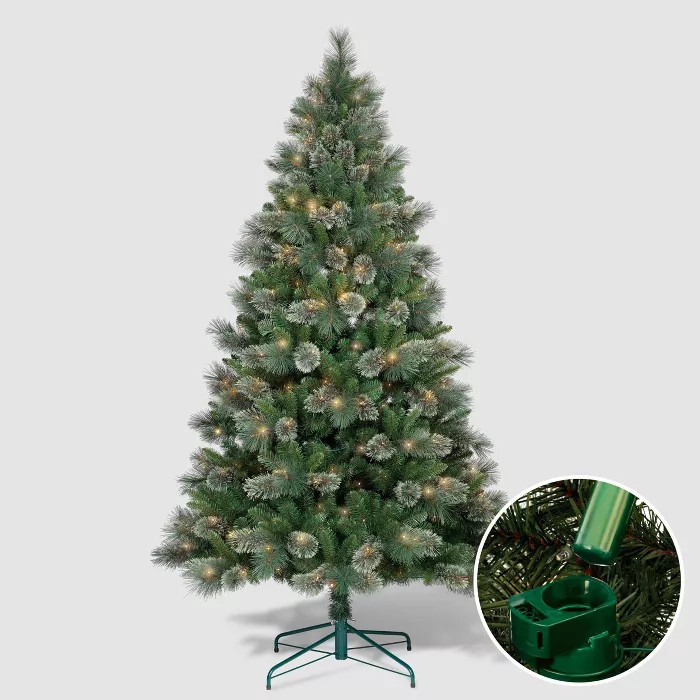 Philips 7ft Pre-Lit Full Virginia Pine Artificial Tree with LED Fire Fly Lights and Auto Connect | Target