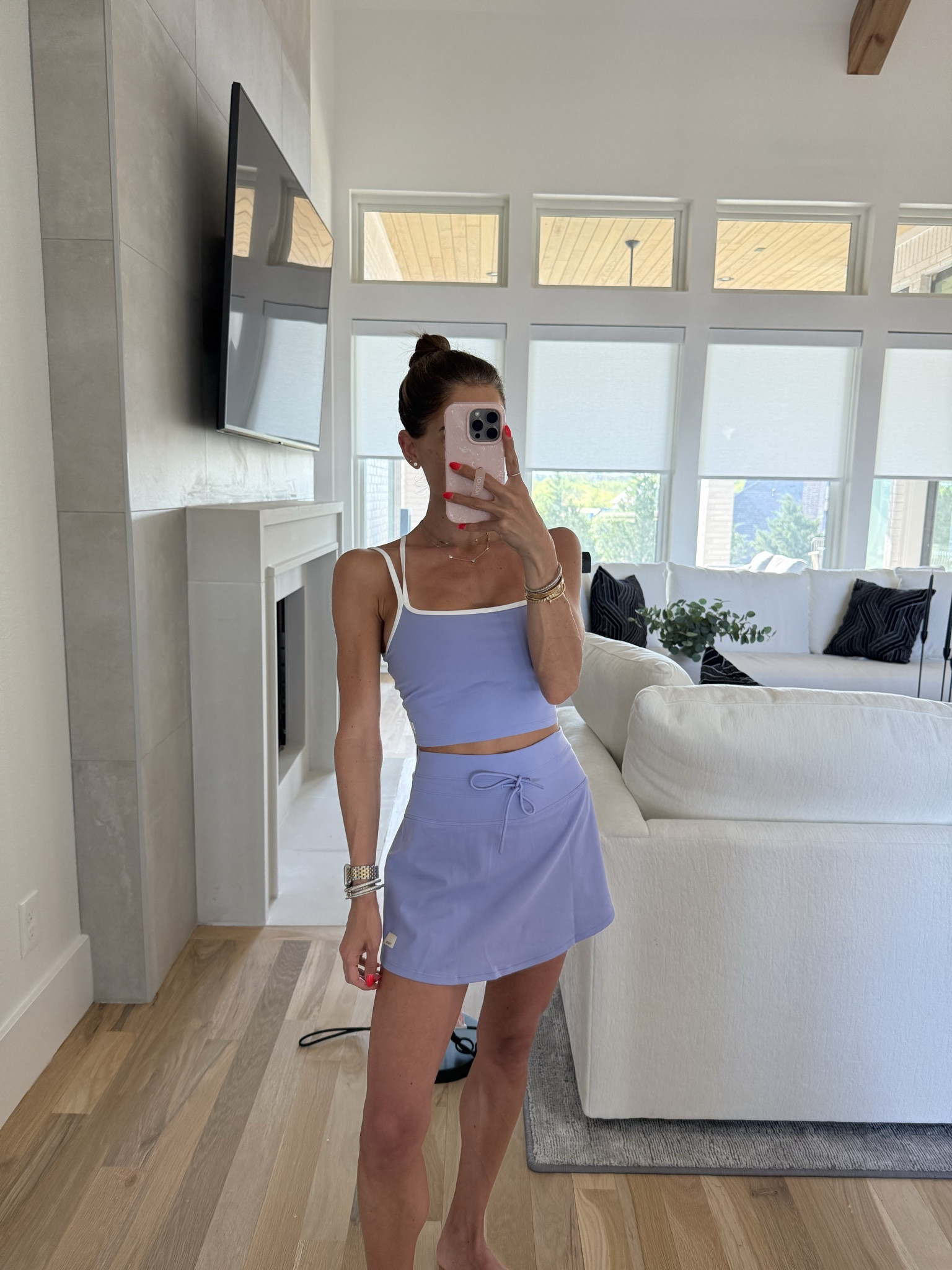 Trending matching set suze xxs skirt xs tank fits so well! Love this selling fast 

#LTKPetite #LTKfitnessgoals #LTKActive