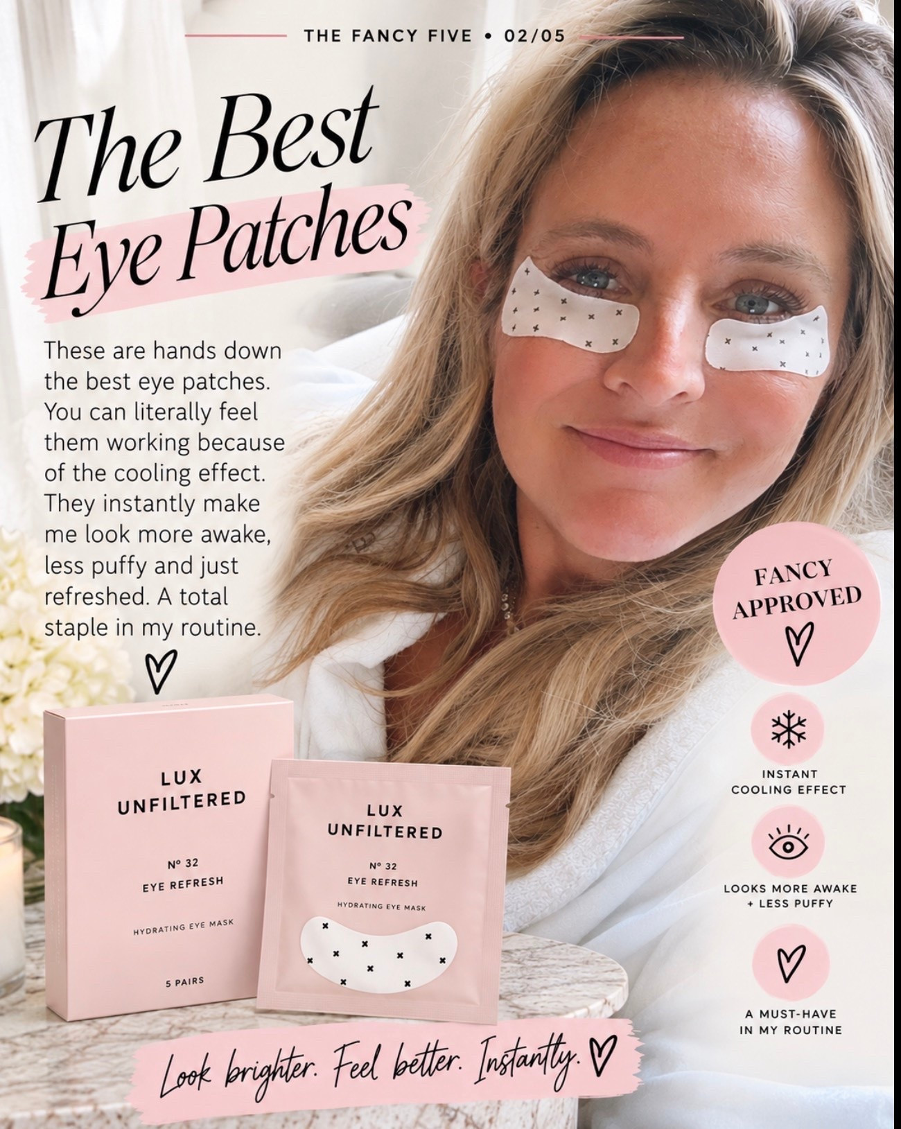 The life changing eye patches

#LTKgrwm #LTKSeasonal #LTKOver40