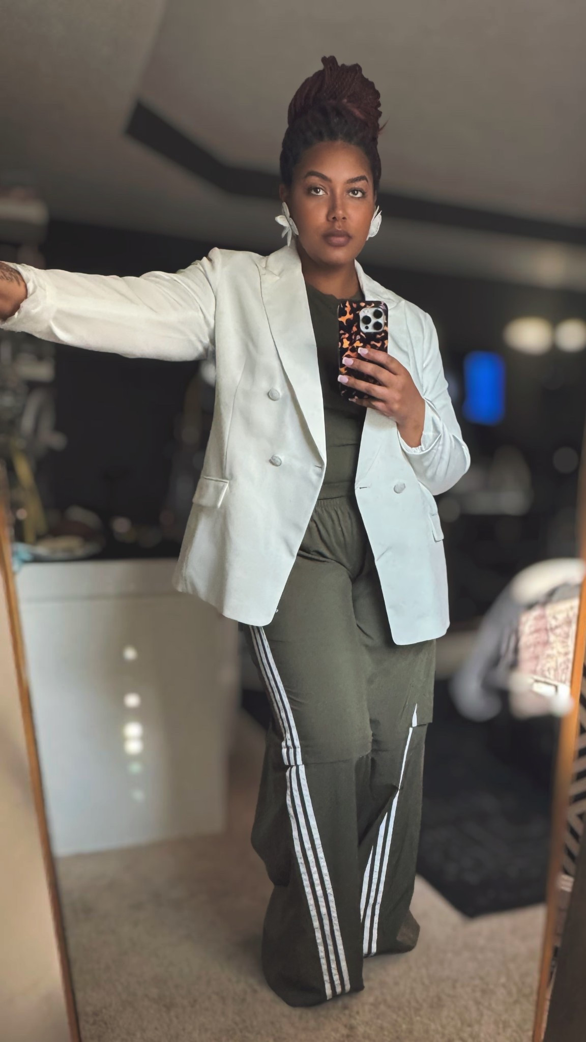 Current favorite trend: workwear + athleisure

#LTKStyleTip #LTKSummerEdit #LTKWorkwear