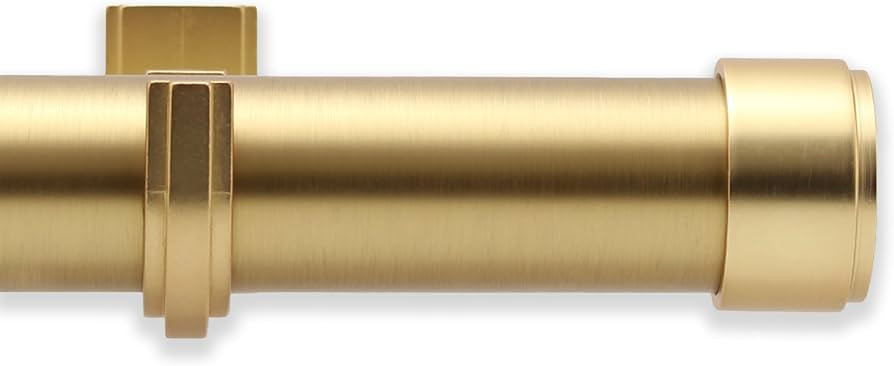 BlastHome™ Luxury 3 ft Custom Curtain Rod – 1 1/4" Large Diameter – Premium Brackets & Endc... | Amazon (US)
