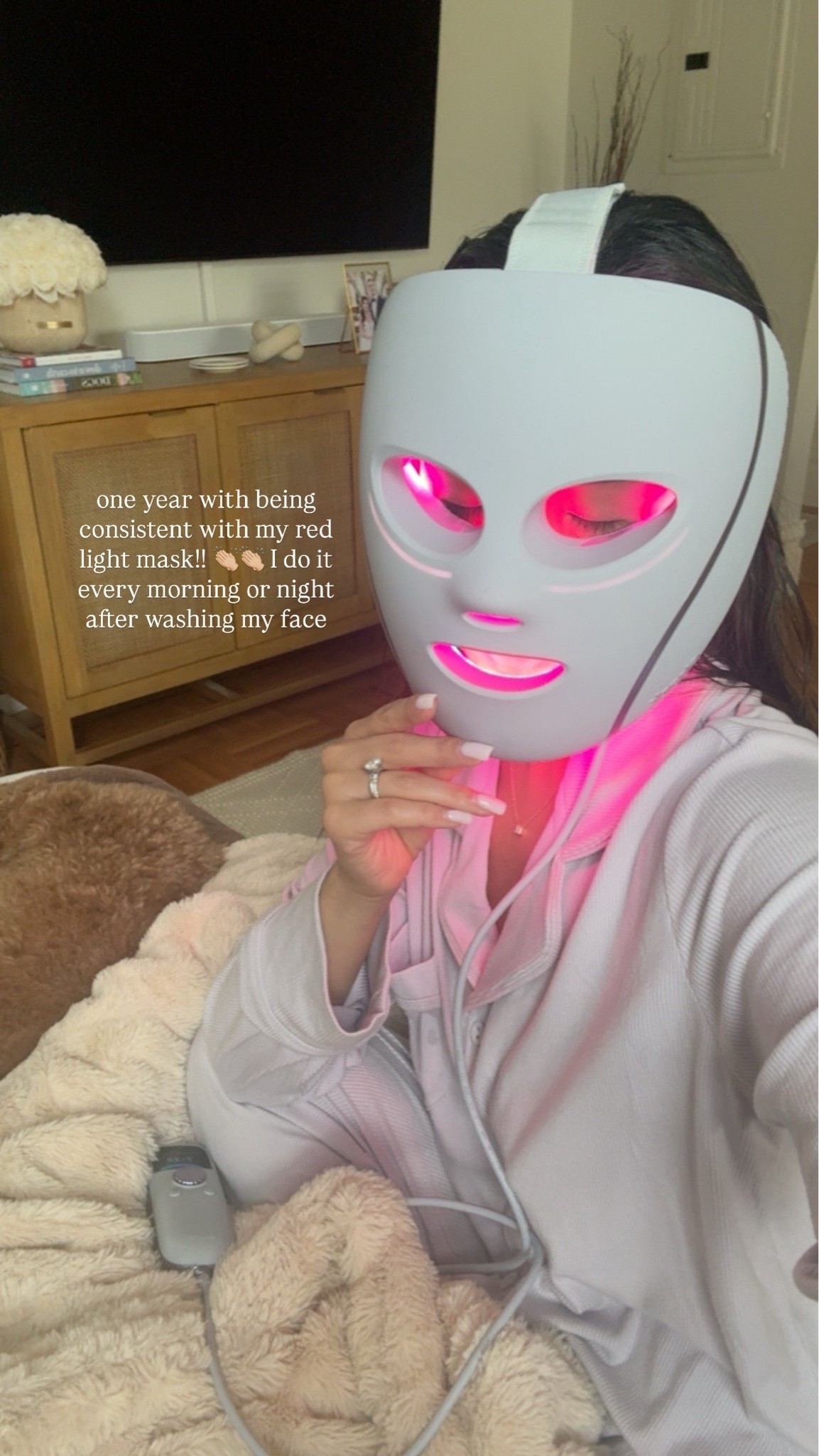 love my red light mask!! the shark one has red light blue light and infrared light :) and cooling eye pads 

Only downside is it’s heavier and not as flexible as some others on the market and there’s no red light for the eye pad portion

#LTKBeauty
