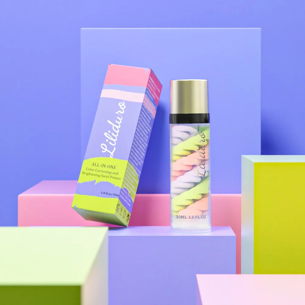 Liliduro All-in-One Color Correcting and Brightening Swirl Primer Moisturizer - Walmart.com | Walmart (US)