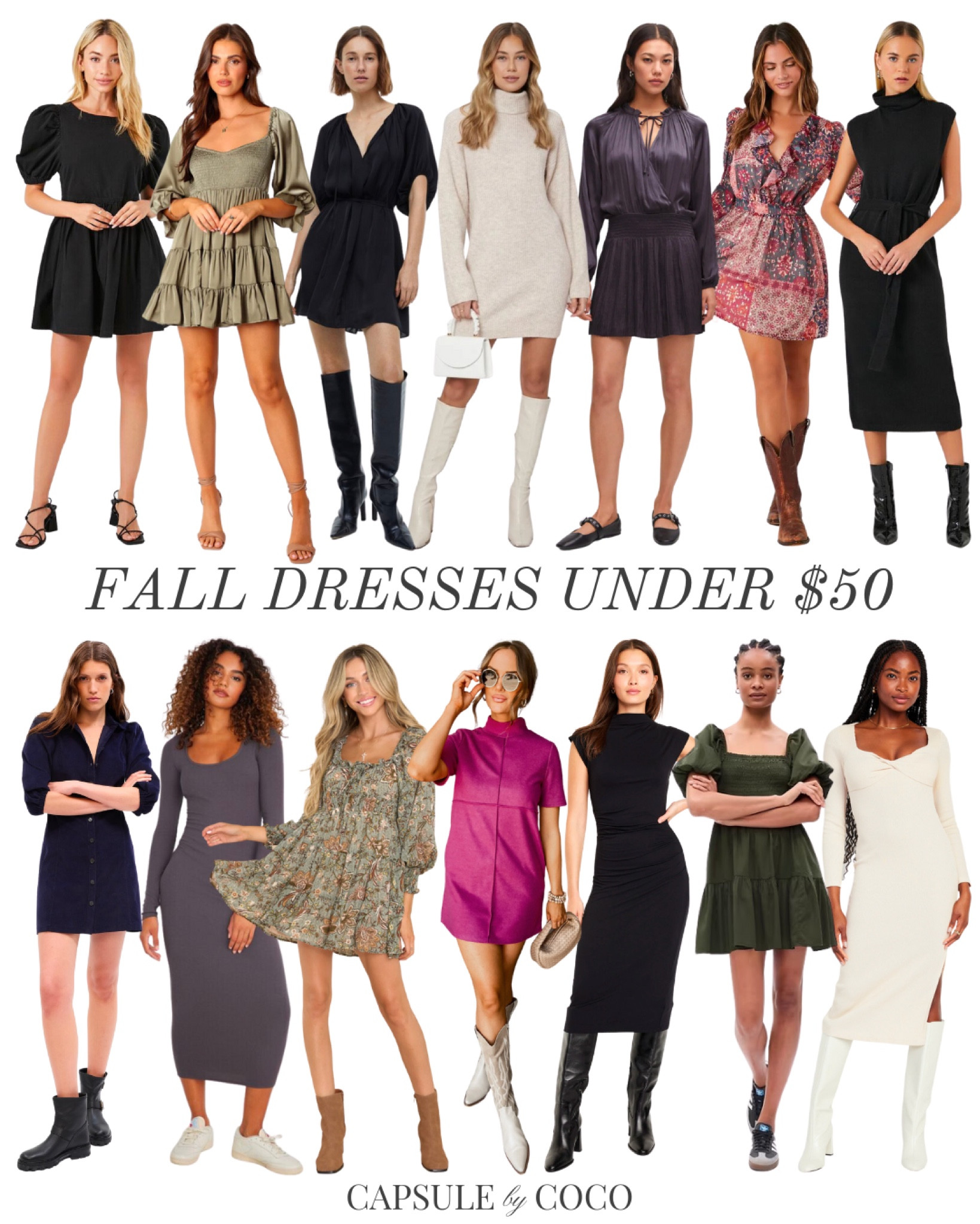 Fall dresses under $50 🍂

Fall dress under $50, Thanksgiving outfit, Thanksgiving outfits, fall outfit, fall outfits, family pictures, family photos, Thanksgiving dress, Thanksgiving dresses, sweater dress, sweater dresses, fall mini dress, fall mini dresses, fall midi dress, fall midi dresses, fall maxi dress, fall maxi dresses, fall staples, fall basics, transition pieces, Capsule By CoCo

#LTKSeasonal #LTKHoliday #LTKfindsunder50