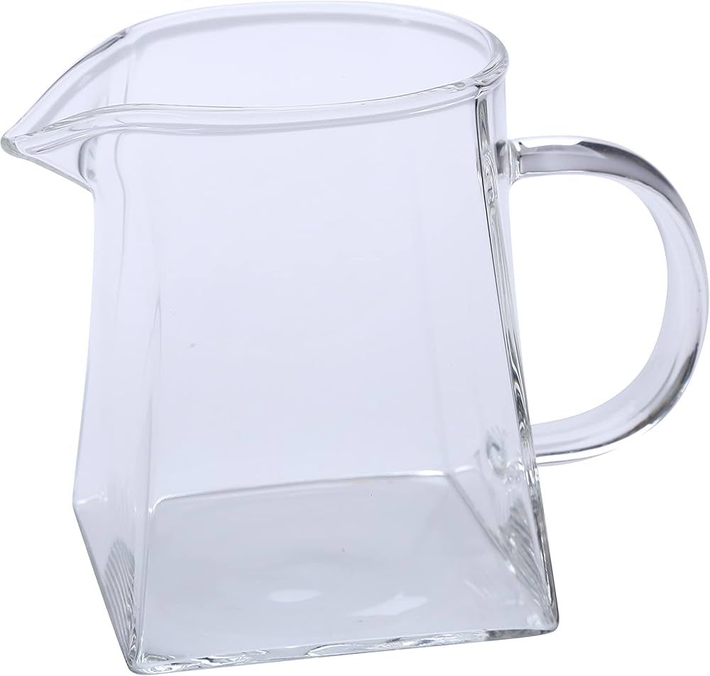 I-MART Small Glass Pitcher, Glass Milk Pitcher, Glass Creamer Pitcher, Glass Tea Pitcher (12 Ounc... | Amazon (US)