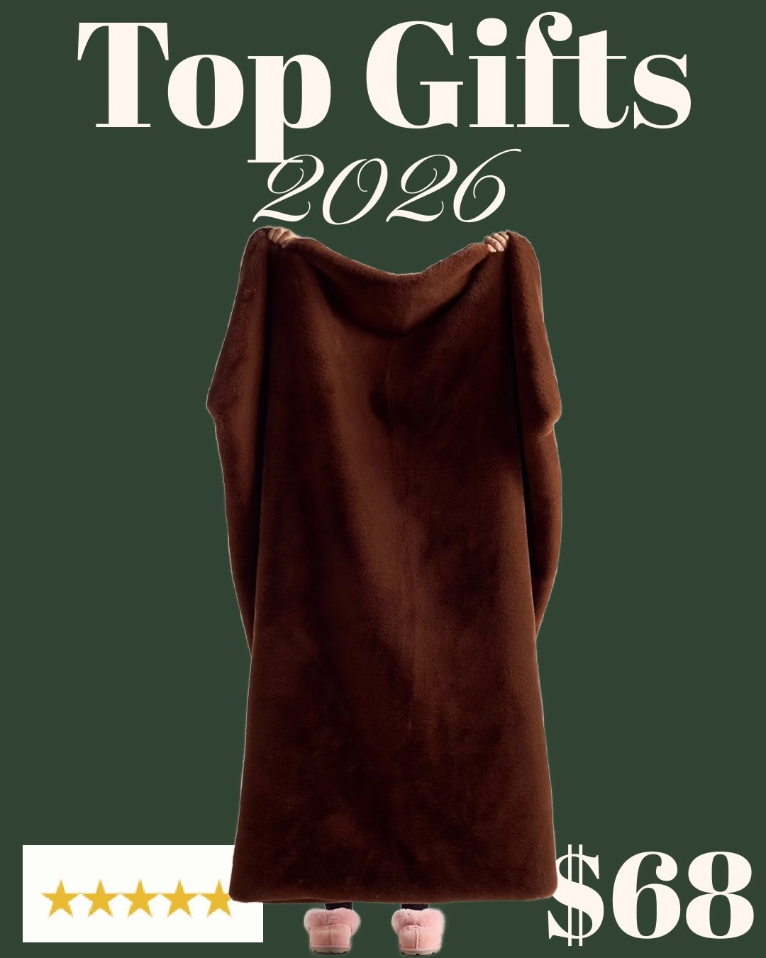 The viral blanket is on sale! Grab it in time for Christmas! It comes in several colors.

Top gifts of 2025
Anthropologie blanket
Faux fur blankett
Gifts under $100
Gifts for her
Gifts for him
Unique gifts
christmas gifts 
gift guide
holiday gift guide
gift ideas

#LTKGiftGuide #LTKFindsUnder100 #LTKHoliday