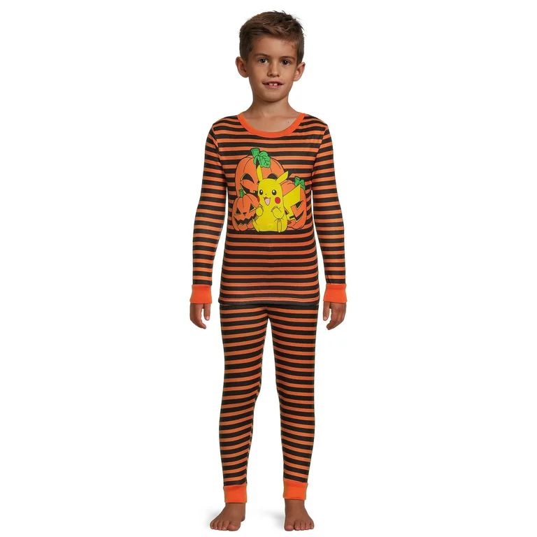 Pokémon Boys Jersey Matching Pajama Set, Sizes 4-10 - Walmart.com | Walmart (US)