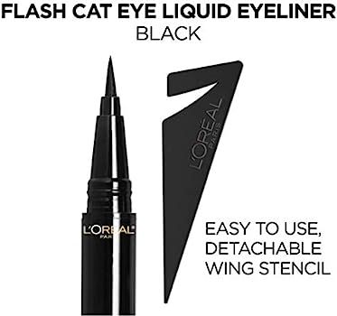 L'Oreal Paris Makeup Infallible Flash Cat Eye Waterproof Liquid Eyeliner, Black | Amazon (US)