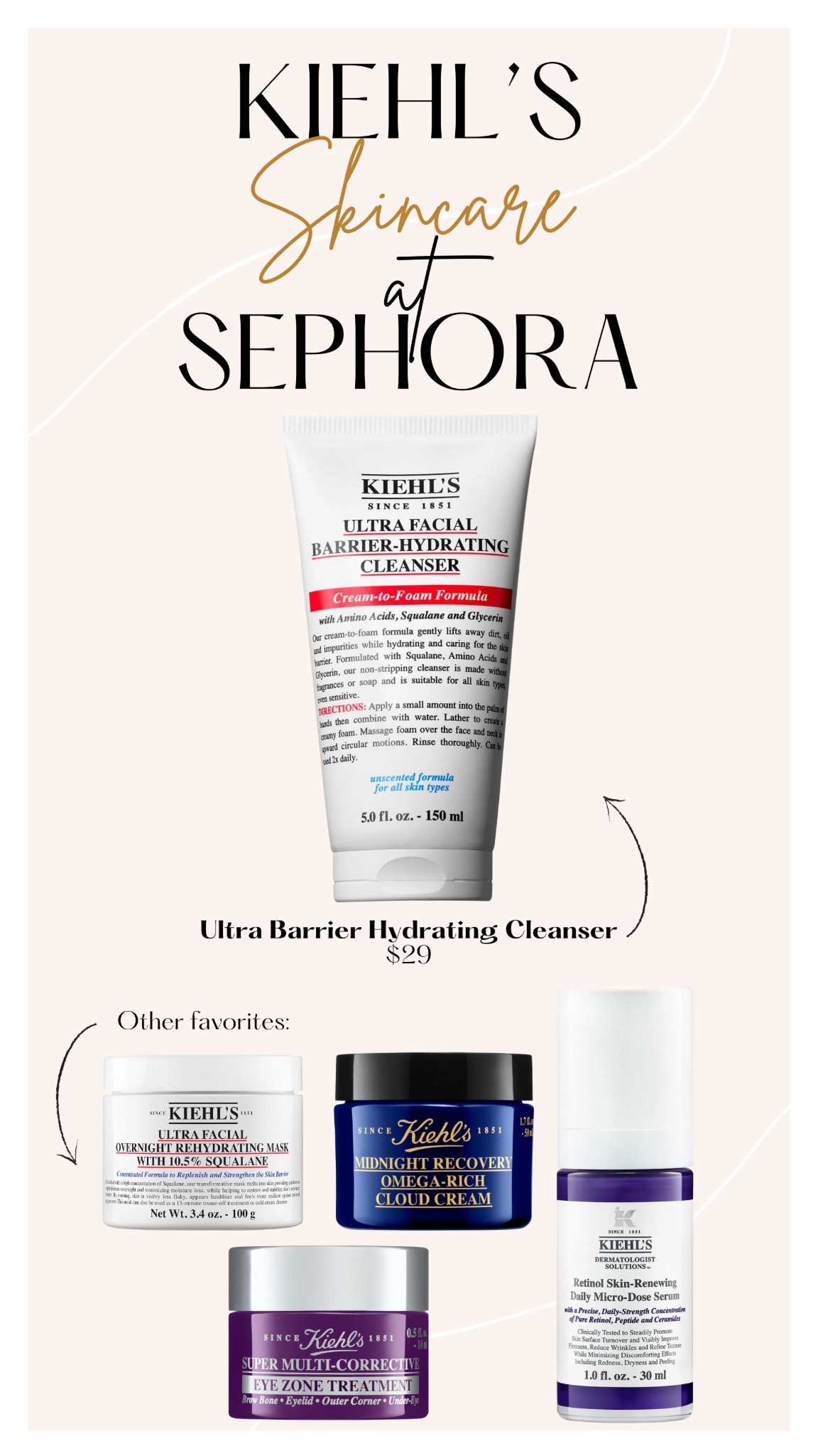 My Kiehl’s favorites at Sephora 🖤

#kiehls #giftedbykiehls

#LTKBeauty