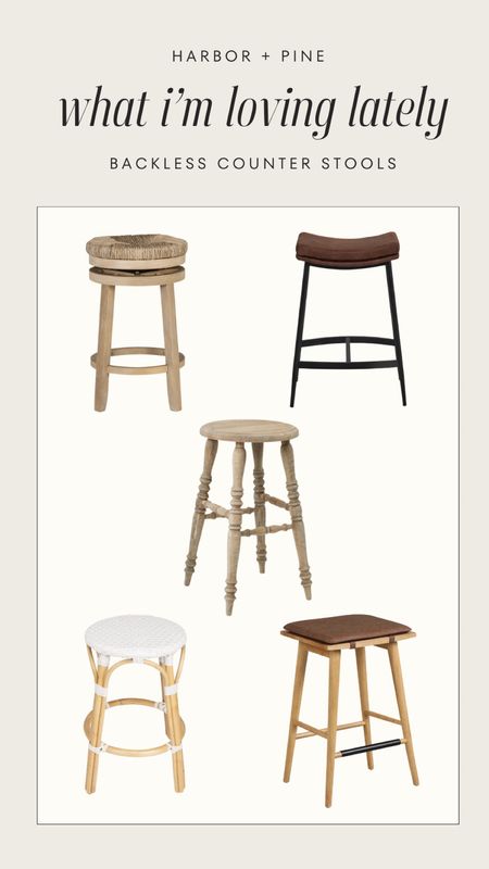 Affordable backless counter stools 

#LTKstyletip #LTKhome
