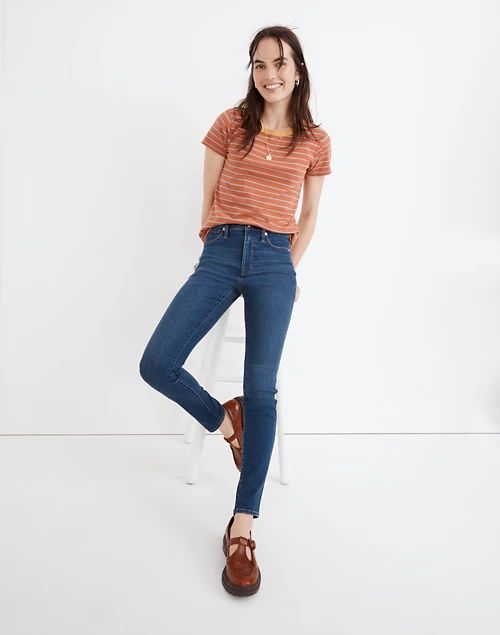 10" High-Rise Skinny Jeans in Coronet Wash | Madewell