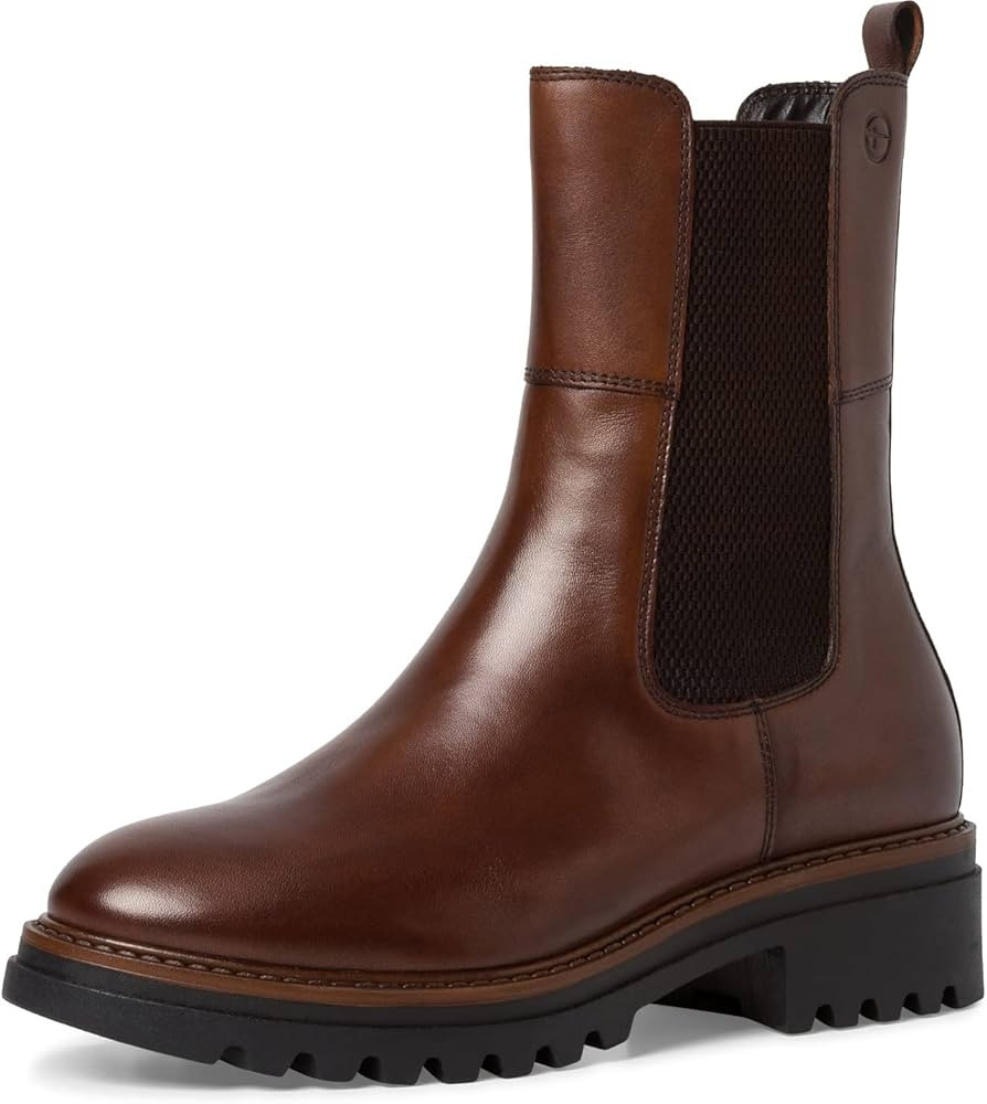Tamaris 25473 41 311 | Muscat Leather| Womens Chelsea Boots 6 Muscat | Amazon (US)