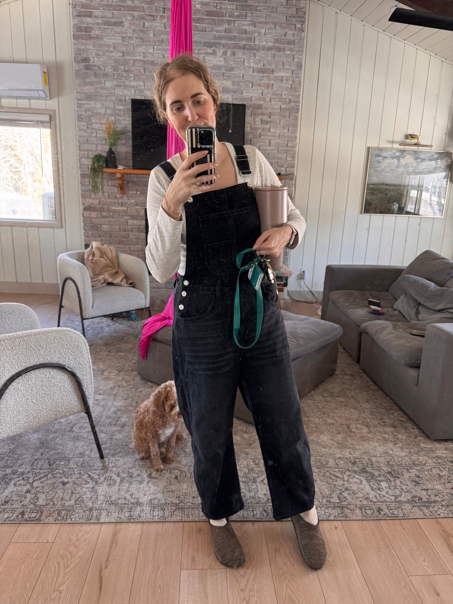 Overalls for Saturday! Always a comfy staple. I’m wearing a medium. 

#LTKTall #LTKootd #LTKgrwm