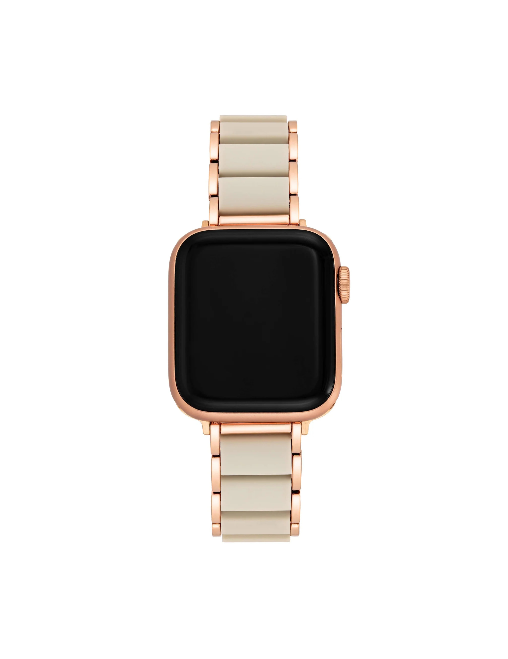 Rubberized Link Bracelet Band for Apple Watch® | Anne Klein