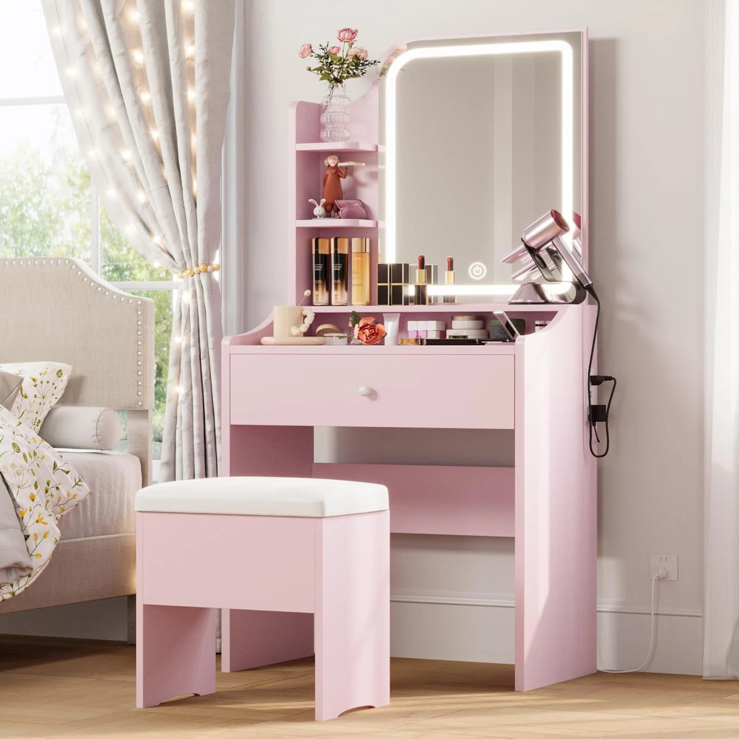 Ebern Designs Dileydi Vanity & Reviews | Wayfair | Wayfair North America