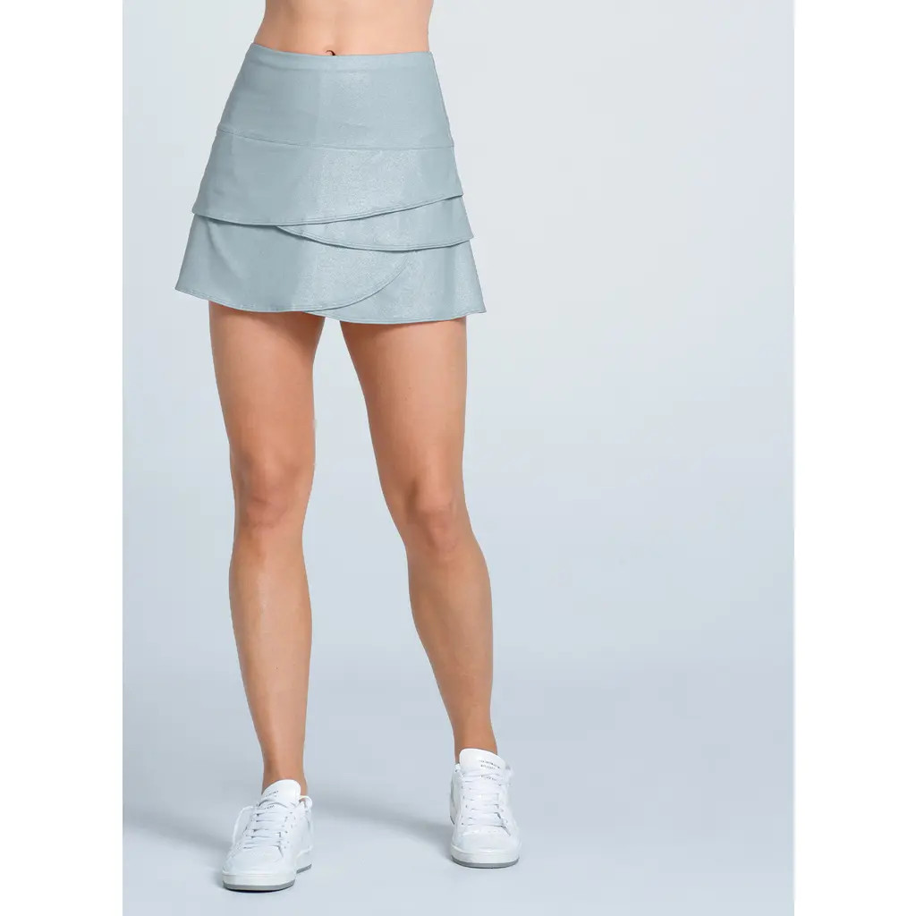 Lucky in Love All That Shimmers Skirt in Heather Grey at Nordstrom, Size X-Large | Nordstrom