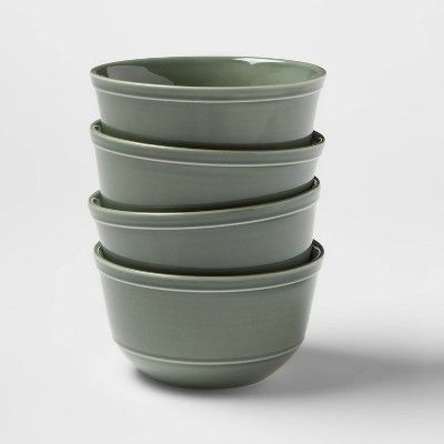 28oz Porcelain Courtland Cereal Bowls - Threshold™ | Target