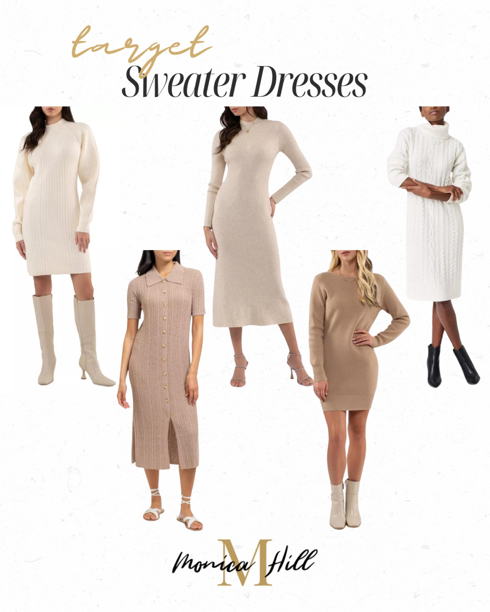 Cozy up in style! Explore the latest Sweater Dresses at Target // 

Target, Target Fashion, Target Fashion, Target Sweater Dress, Sweaters, Sweater Dress, Sweater Outfits, Sweater Dress Outfit, Dress, Dresses for Winter, Winter, Winter Outfits Women, Winter Dress, Winter Fashion, Fashion

#LTKstyletip #LTKfindsunder50 #LTKSeasonal