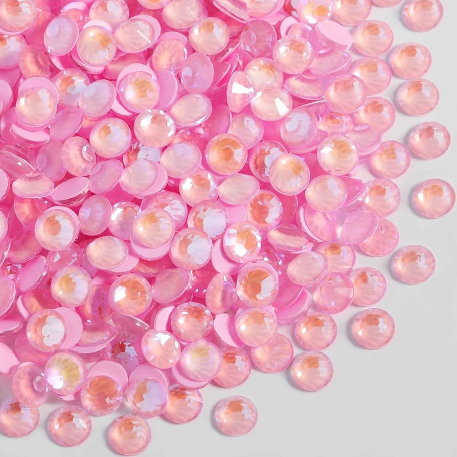 Beadsland 1440pcs Flat Back Crystal Rhinestones Round Gems for Nail Art and Craft Glue Fix, Lumin... | Amazon (US)