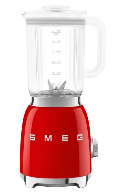 smeg '50s Retro Style Blender in Red at Nordstrom | Nordstrom