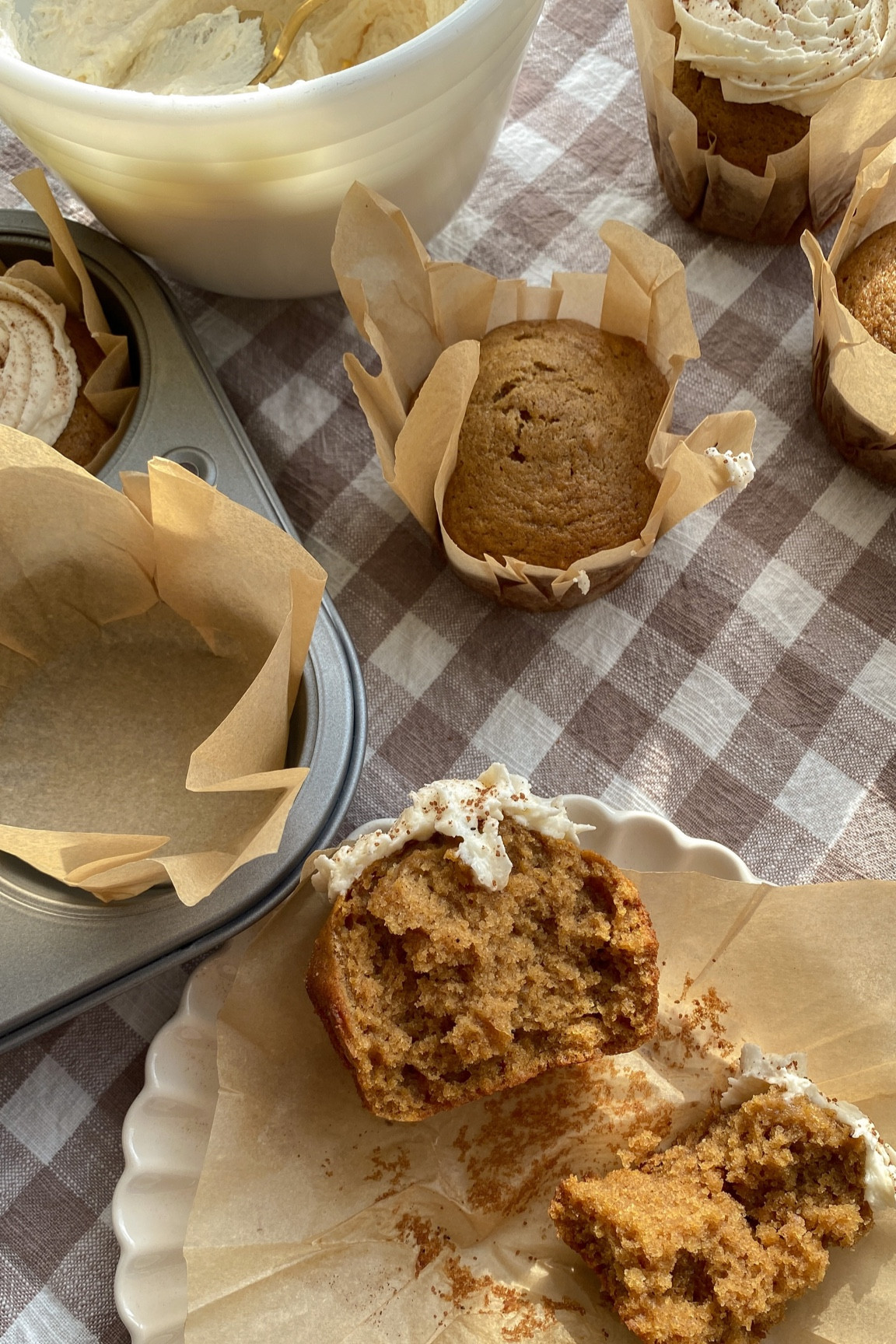 Fall baking necessities. My favorite dessert plates are no longer available but I tracked down the closest alternative I could find!