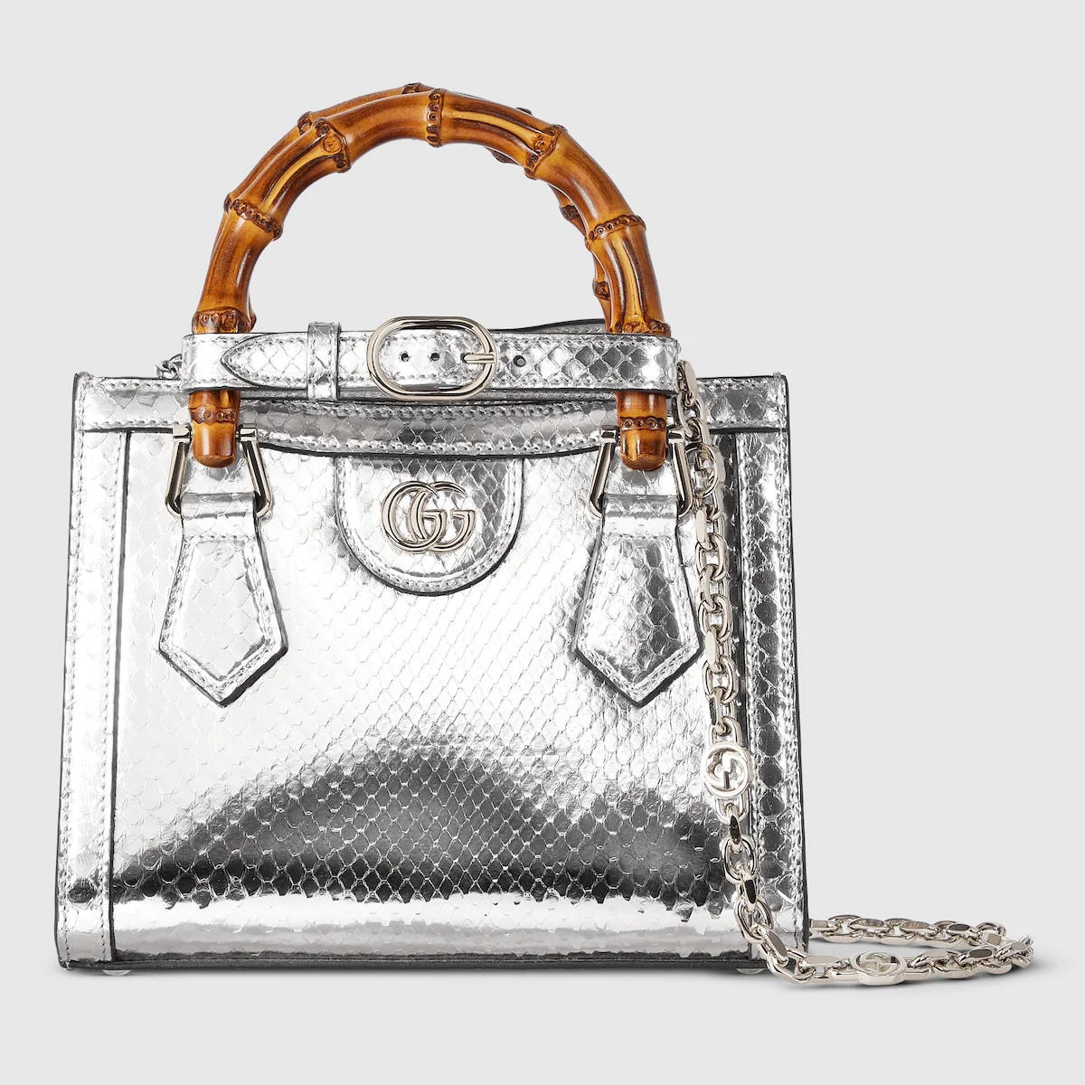 Gucci Gucci Diana python small tote bag | Gucci (US)