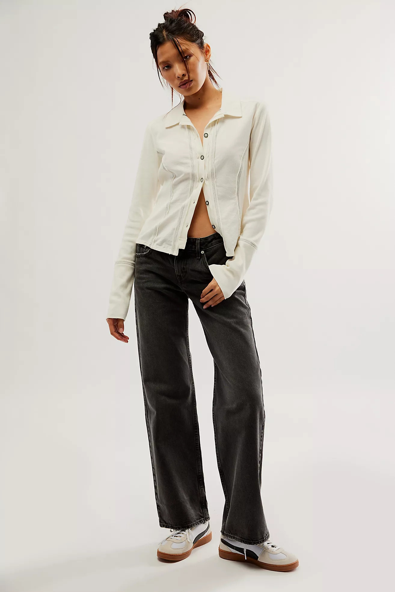 Levi's Low Loose Jeans | Free People (Global - UK&FR Excluded)