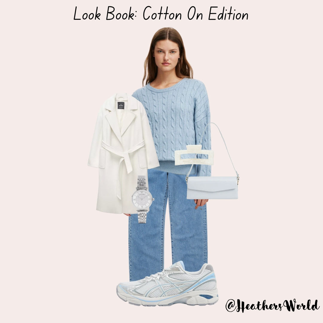 Look Book: Cotton On Edition Winter Blue 

#ootd #outfitinspo #lookbook #styling #winterfashion #outfitinspiration #cottonon #virtualstyling  

 #LTKuk #LTKwinter #LTKstyletip