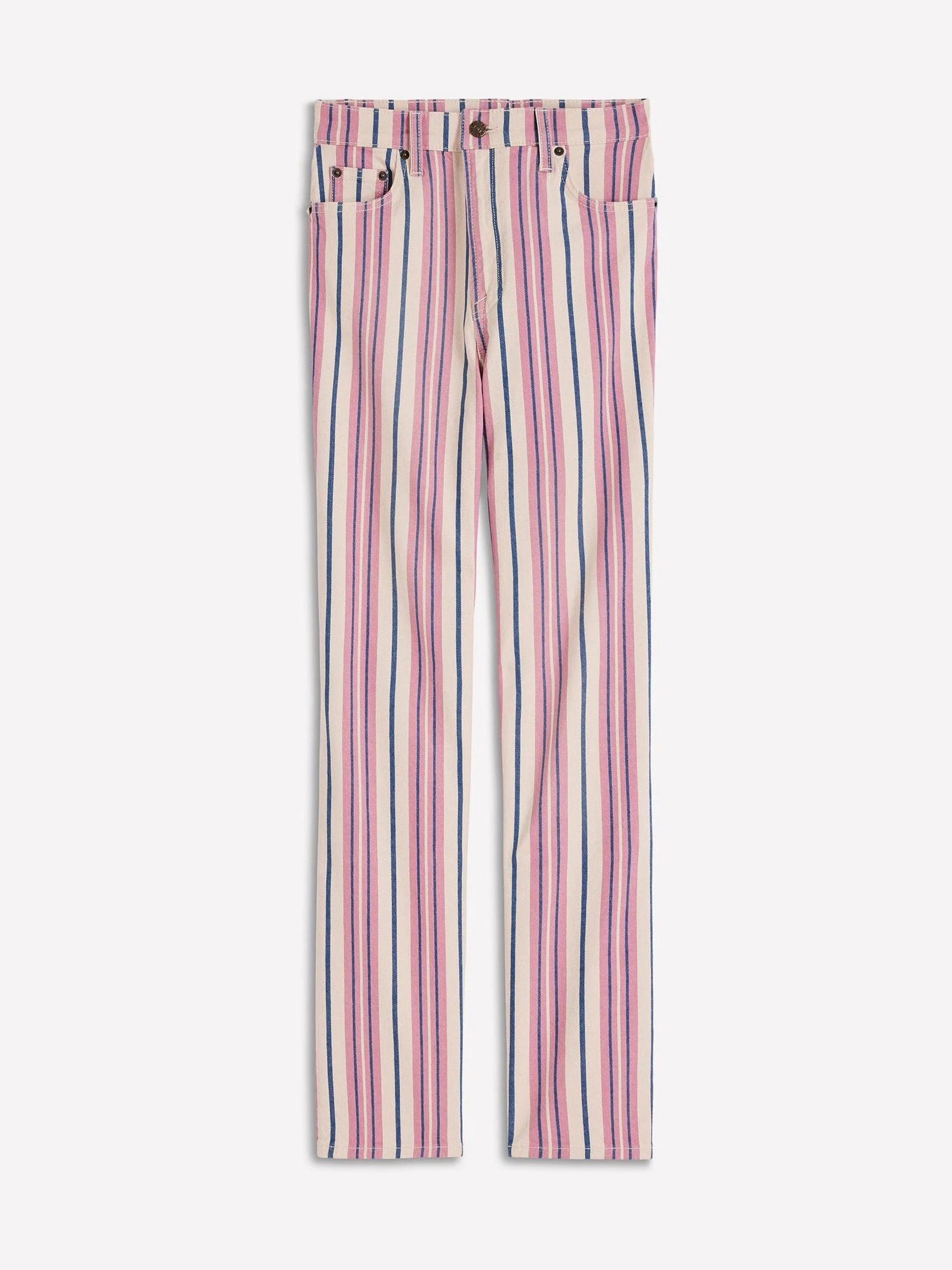 Boden Boden Pink High Rise Straight Jeans | Next US