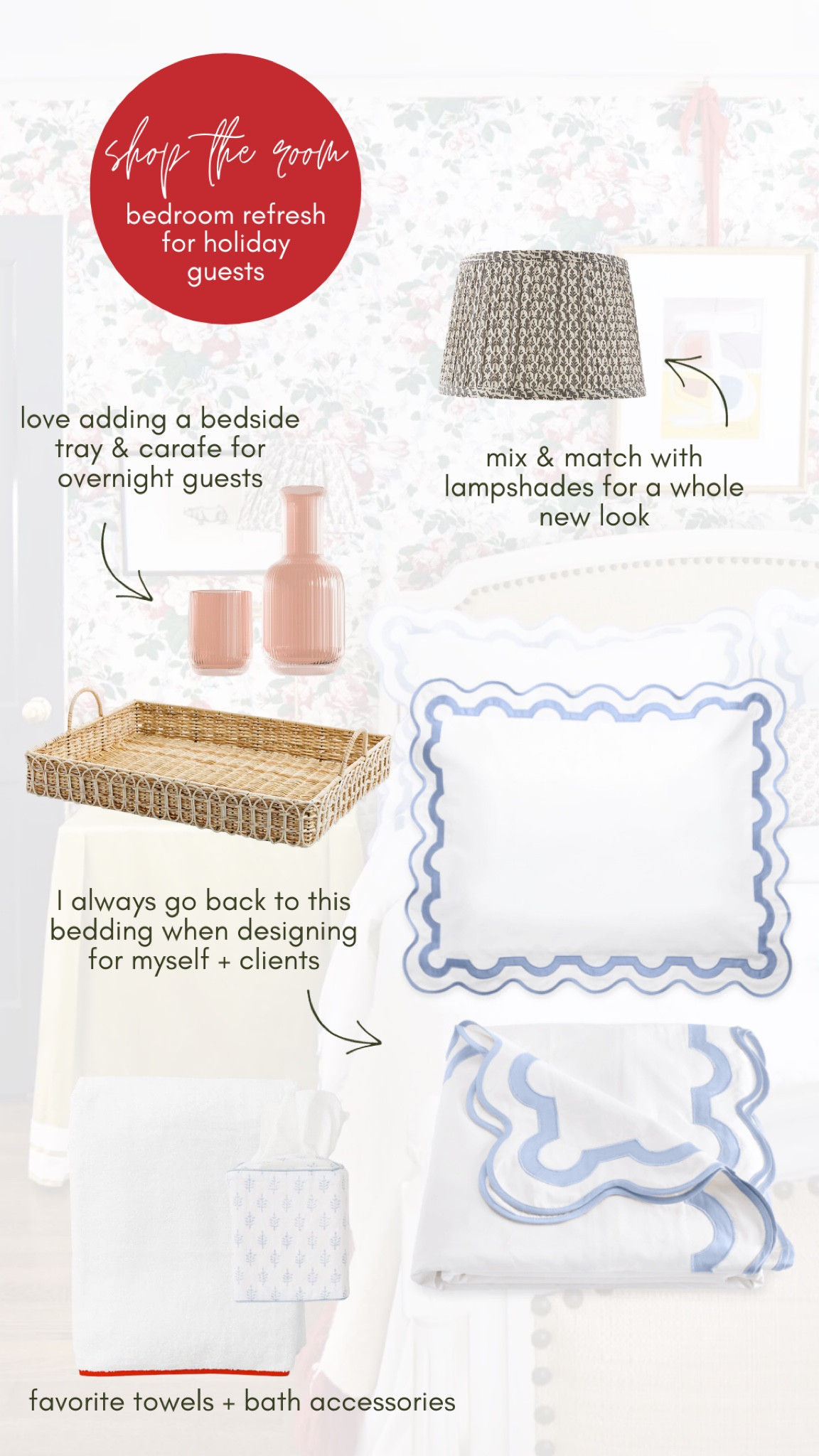 Holiday guest bed & bath refresh

#LTKSeasonal #LTKhome #LTKHolidaySale