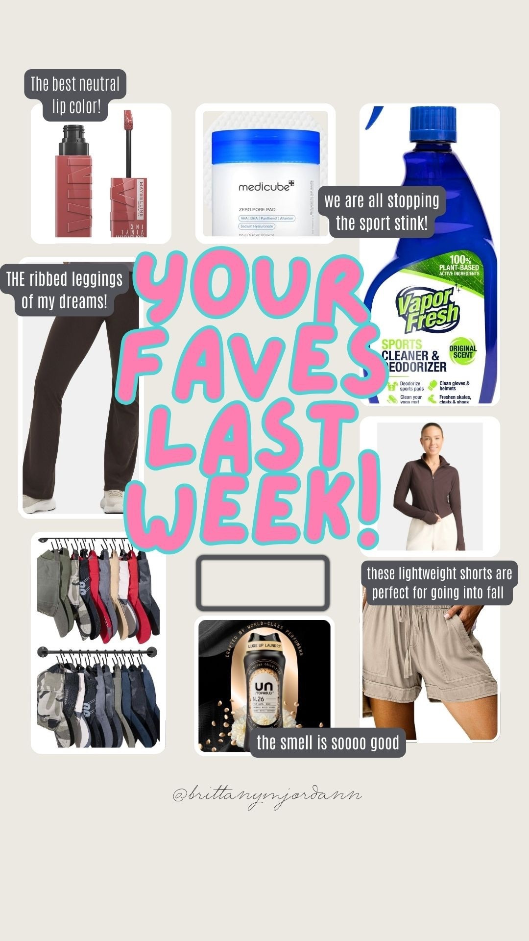 All the best sellers from last week! We are stopping the sport funk and germs, looking cute on the sidelines and our clothes smell sooooo good!

Weekly best sellers, Amazon finds, sports mom, Walmart fashion, hat holder 

#LTKFindsUnder50