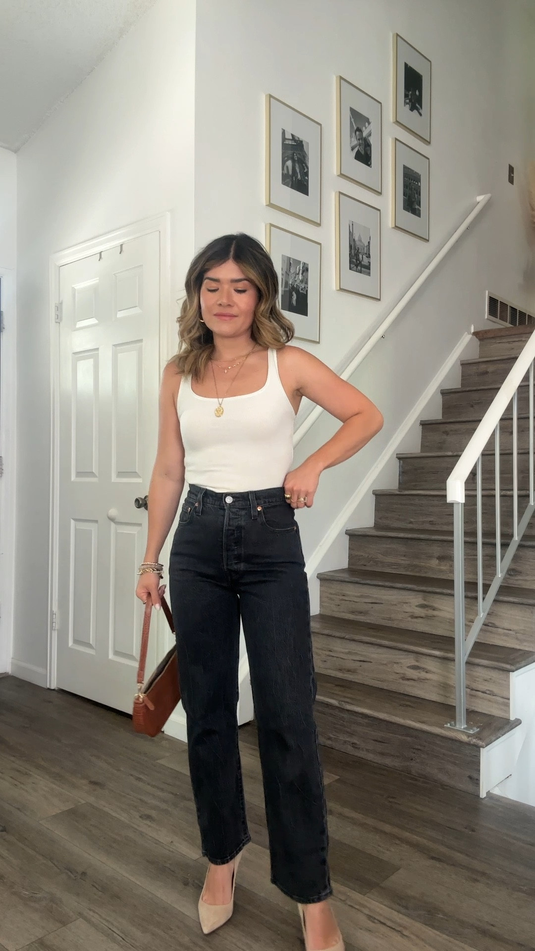 Three basics I love! This Skins tank top is so good, fits perfect and quality is great! 
These jeans are Levi’s and I wear them so much! 
Top small
Jeans 25
Amazon, Amazon finds, Amazon, Skims, Levi’s jeans, Levi’s straight leg jeans. 

#LTKfindsunder100 #LTKsalealert #LTKfindsunder50