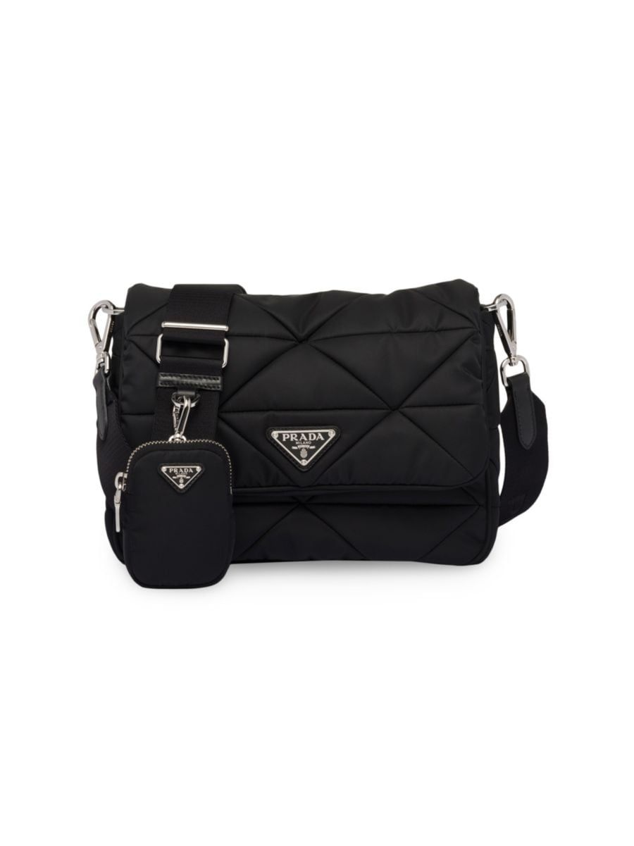 Padded Re-Nylon Shoulder Bag | Saks Fifth Avenue