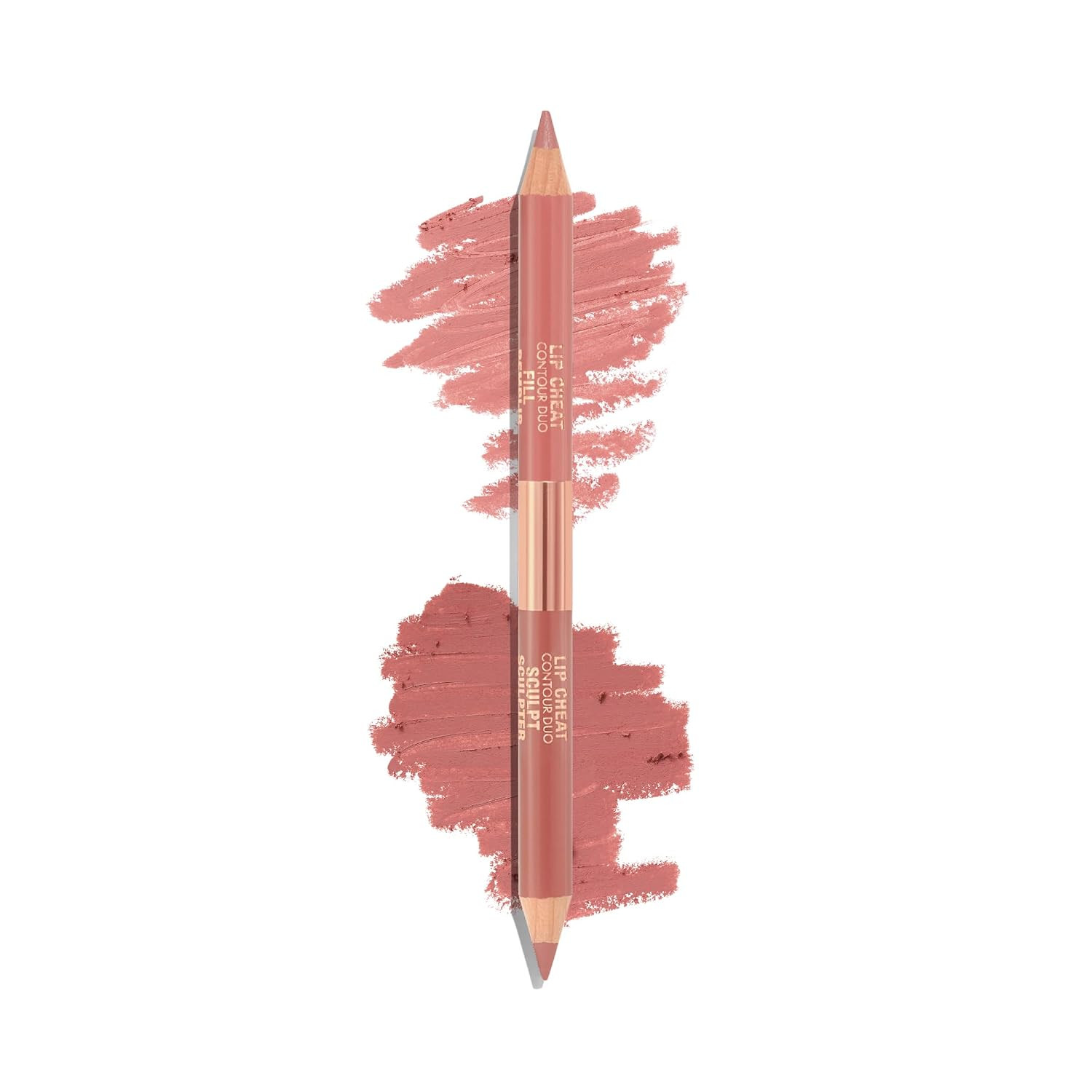 Charlotte Tilbury Lip Cheat Contour Duo - Dual-Sided Lip Liner Pencil to Sculpt & Fill for an Easy Contour Effect - Helps Prevent Lipstick Feathering | Amazon (US)