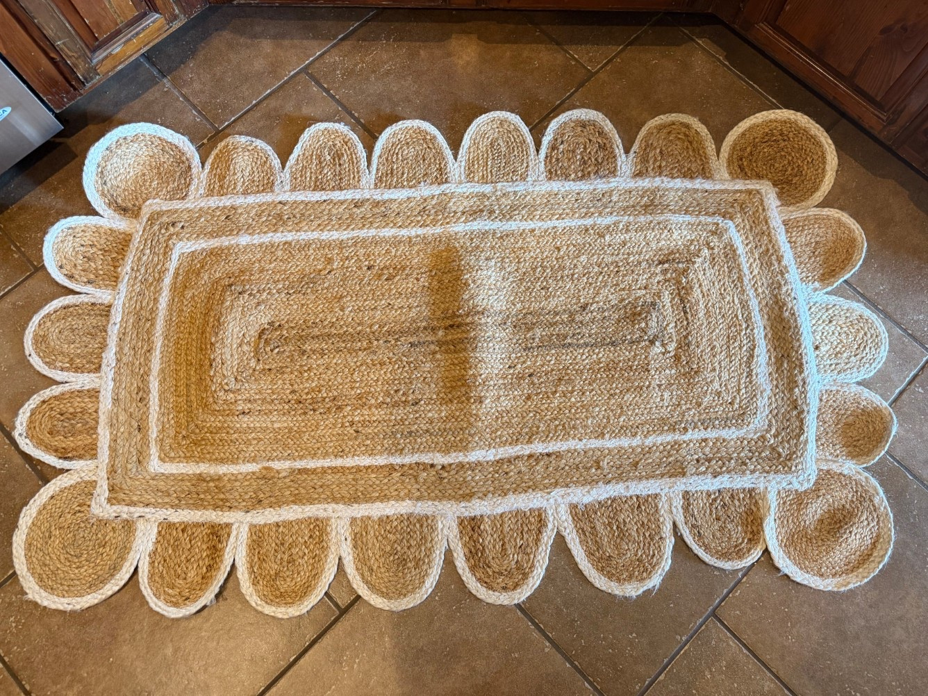 Scallop jute throw rug 🤩

#LTKHome